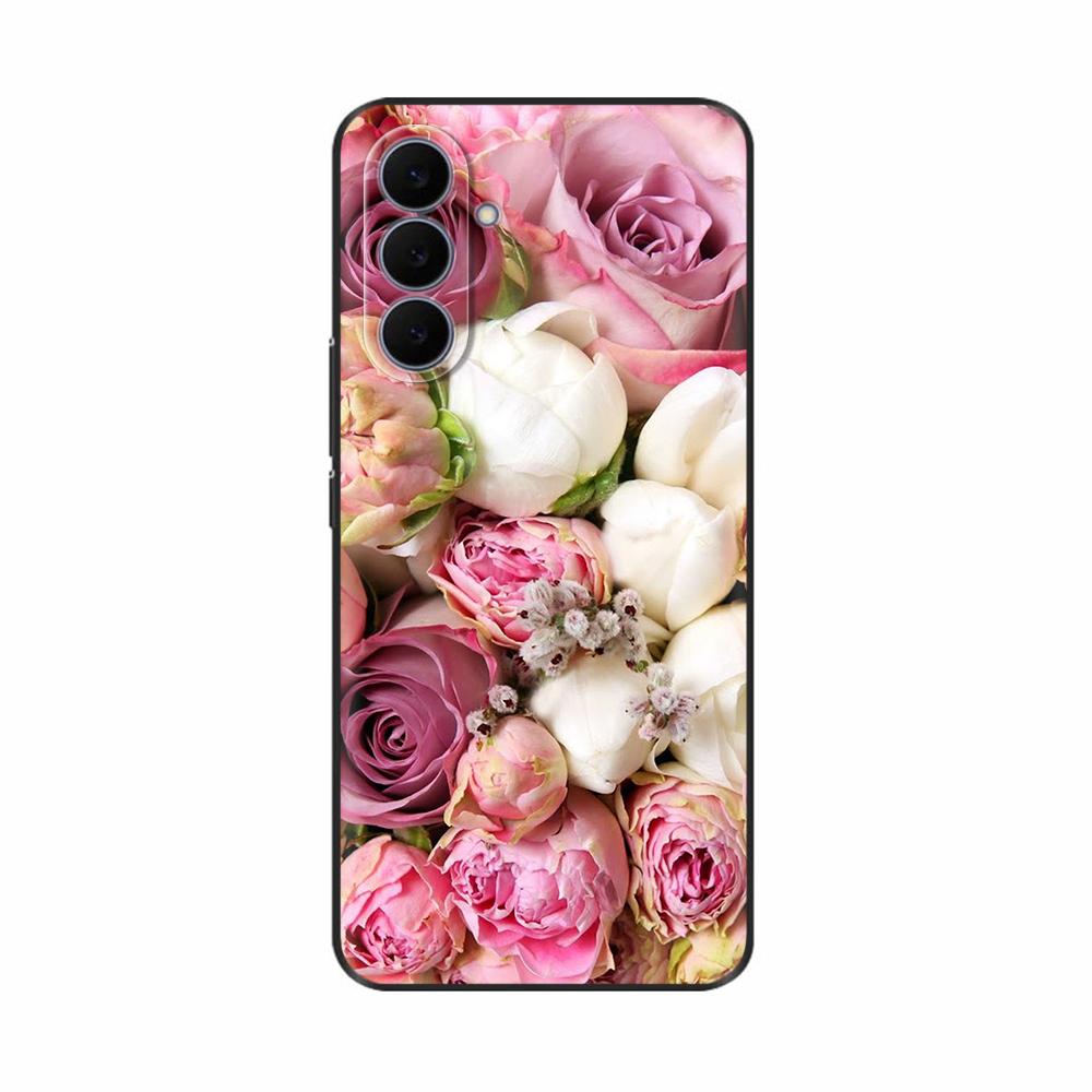 Для Samsung Galaxy S25 FE Чехол Милый Крутой Черный Силиконовый Чехол для Телефона Для Samsung S25 FE 5G Чехол S25FE Задняя Крышка Coque TPU Fundas