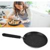 Tissting Crepe Pan 6in Aluminum Alloy Non Stick Pancake Dosa Griddle with Plastic Handle, Round Flat Skillet for Induction Stove Gas Cooker