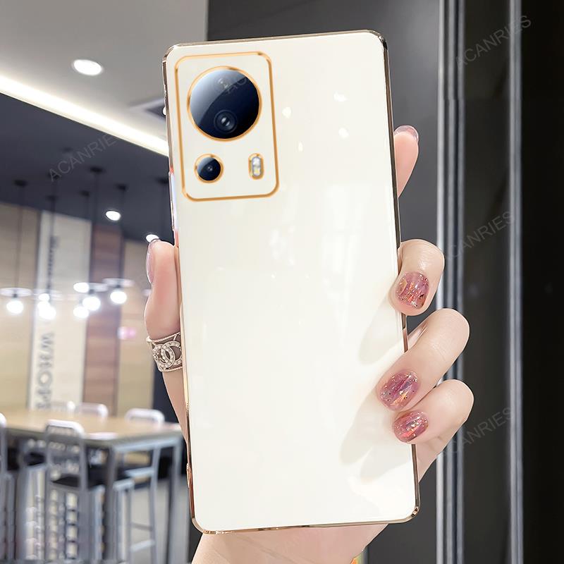 Xiaomi13 13lite Роскошный чехол-подставка с кольцом-держателем для Xiaomi Mi 13 Lite Pro Ultra 5g Мягкая силиконовая задняя крышка для Xiomi Mi13