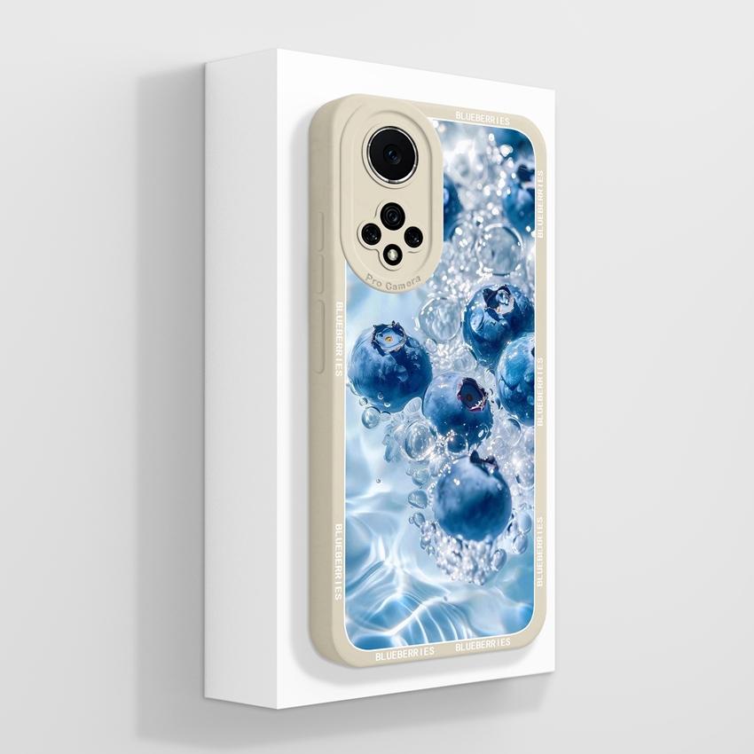 Для Huawei Nova 9 10 11 Pro Y60 Y72 Чехол для телефона Красивые акварельные цветочные узоры Жидкий силикон Защита от падений Премиальная защитная крышка Для Huawei Case