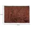 Tapis - GIFT DECOR - Marron - 120 x 180 cm - Rectangulaire - Moderne