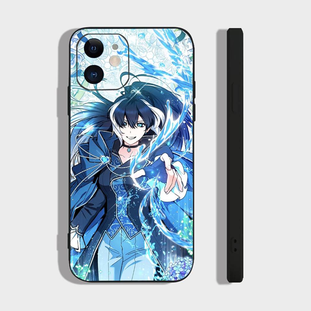 Черный Killer W-Whale Baby Корейский комикс Чехол для телефона Для IPhone 17 Air 16 15 14 13 Pro Max 11 12 Черный силиконовый чехол