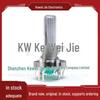 Plum Blossom Pattern EC11 Rotary Encoder Switch with 20mm Shaft, 5-Pin