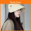 Women Uv Polyester Protection Sun Hat With Wide Brim For Spring Outdoors Summer