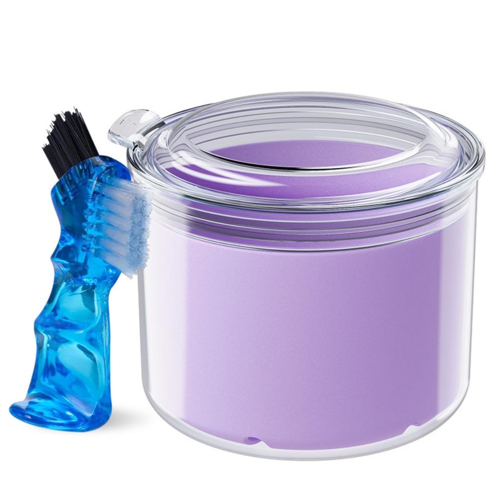 Portable Denture Soaking Cleaning Box Universal Cleaning Tooth Storage Case  Oral Care