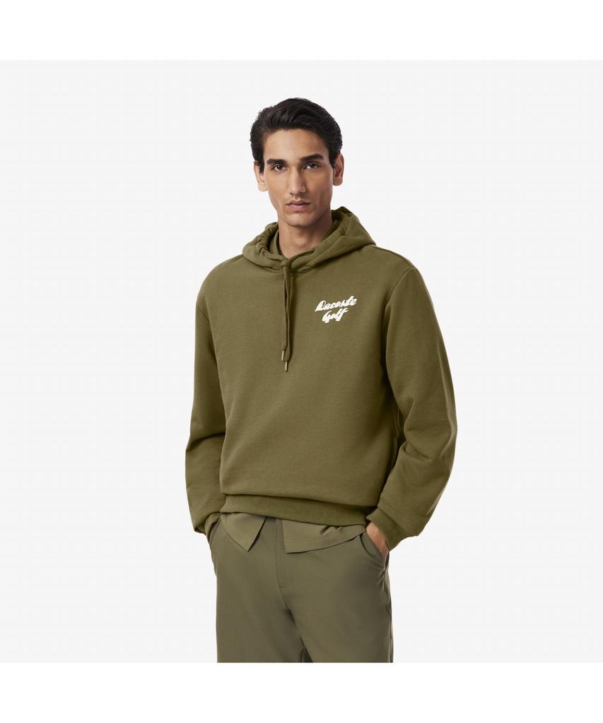 LACOSTE Men'S Golf Graphic Hooded Sweatshirt Sh4824-55N E9F