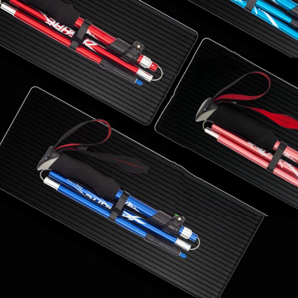 Алюминиевая палка для кросс-кантри, трость для брода из ЭВА, удобная рукоятка, уличные треккинговые палки, альпинизм