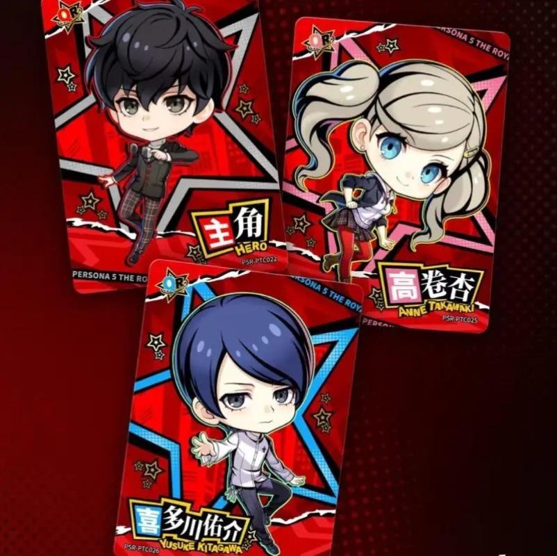 Persona 5 Royal Card Morgana Sakamoto Ryuji Phantom Collection Card Genuine Anime Peripheral Game Collection Toy