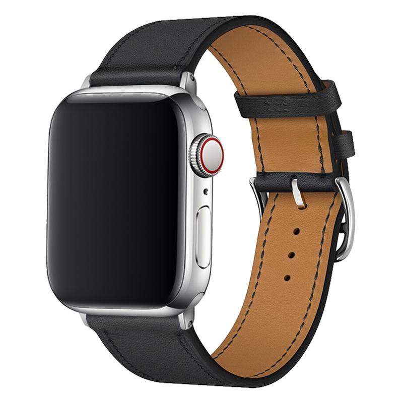 Ремешок для часов Кожаный ремешок для Apple watch band 44 мм 49 мм 45 мм 41 мм 38 мм 42 мм 40 мм деловой кожаный браслет iWatch series Ultra 8 7 6 se 5 3