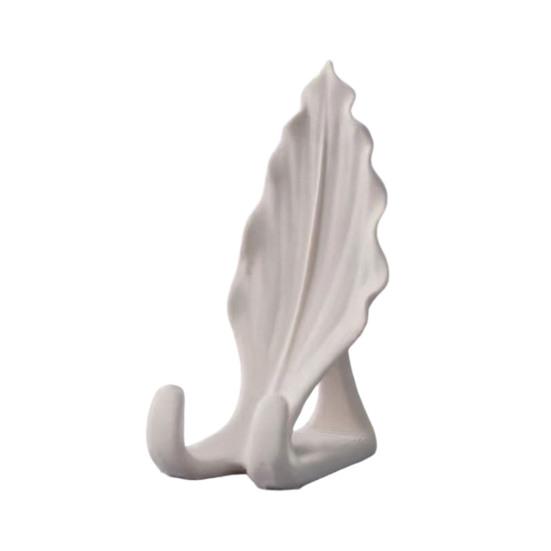 Настольное украшение в форме листа, подставка для телефона в форме листа, 3D-печатный держатель для мобильного телефона с двойной маленькой подставкой для поддержки крючка дома, Креативная подставка для видео без рук,