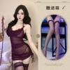 Sex underwear sexy perspective split mesh skirt hot perspective temptation passion suit women