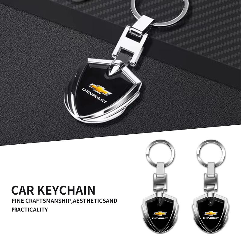3D Металлическая Брелок-брелок для ключей Кольца Подвеска для Chevrolet Captiva Colorado Cruze Spark Malibu Trax Aveo Аксессуары