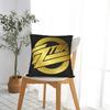 Band Zz Top Pillow Cover Square Cushion Cover Novelty Pillow Case For Couch Sofa Bedroom