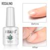 15ml Peel Off Gel Nail Polish Base And Top Coat Soak Off Rubber Effect UV Gel Polish For Nail Care Art Design