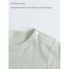 Baby Romper Spring and Autumn Style Pure Cotton Breathable Jacquard Baby Jumpsuit Onesie Home Wear