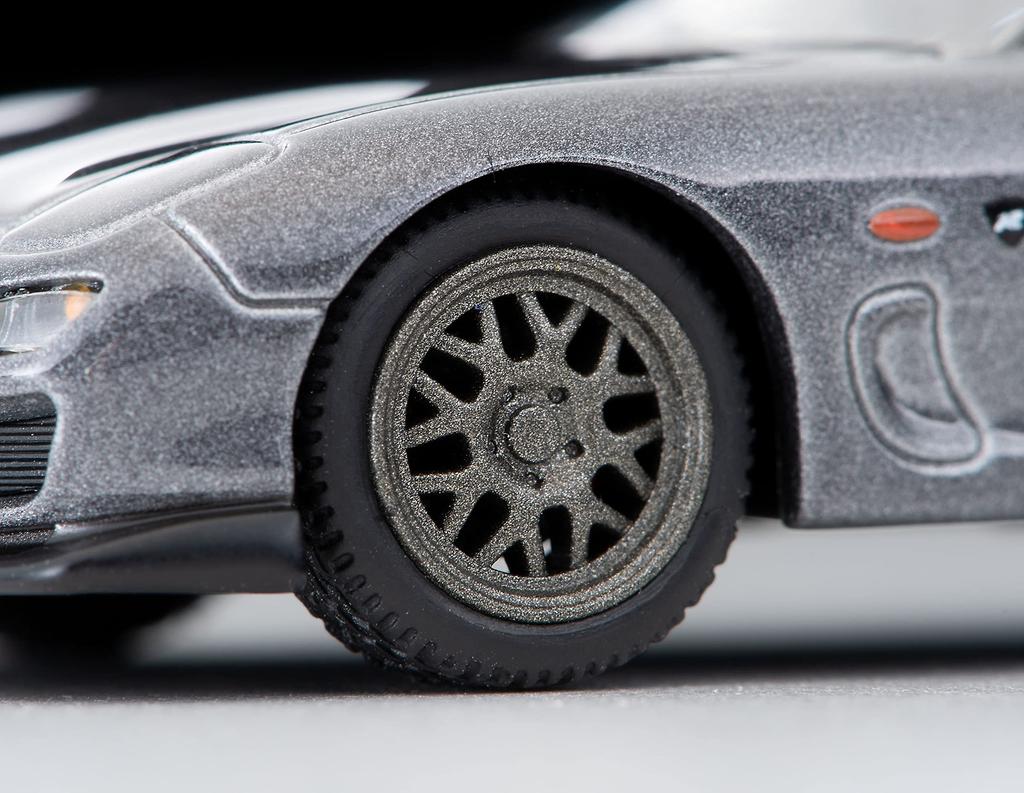 TOMYTEC Tomica Limited Vintage Neo 1/64 LV-N Era of Japanese Cars Vol. 16 Mazda RX-7 SPIRIT R Type A 2002 Gray Finished Model