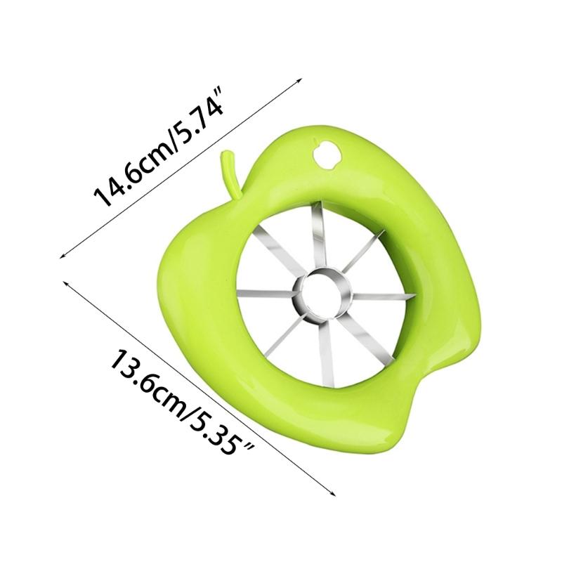 Y3NA Stainless Steel Grips Handle Apples Slicers Corer Handhelds Pear Fruit Slicers