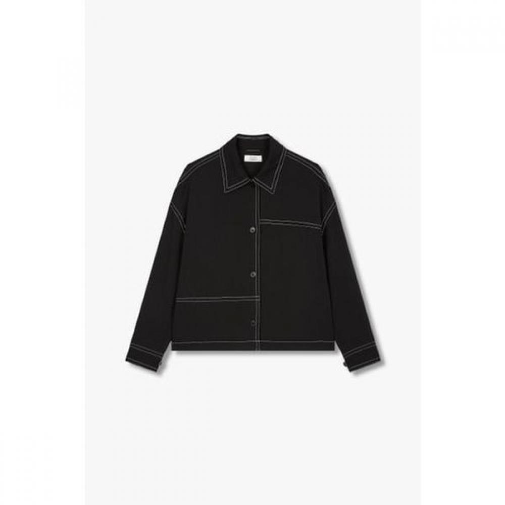 Studio Tomboy Poly Color Stitch Blouse 9176321882