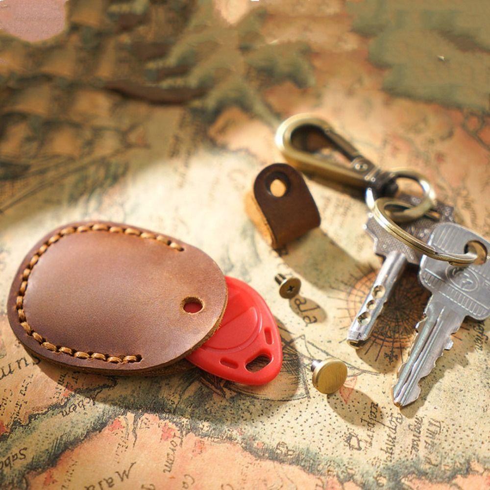 Новый Кожаный Винтажный Брелок Сумка для Карт Защитный Чехол для Карт Держатель для Карт