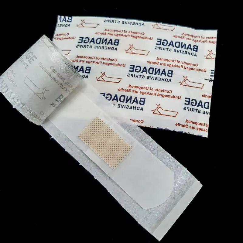 100 шт. Водонепроницаемые дышащие адгезивные повязки для перевязки ран. Многосценарное использование для купания, плавания и активного отдыха.