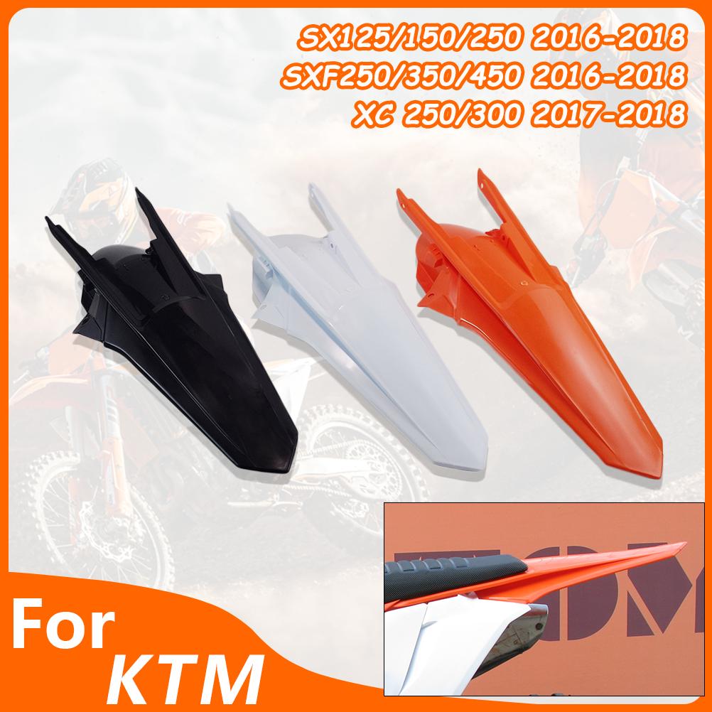 Для KTM 16-18 Заднее крыло Мотоцикл Пластиковая крышка SX125 SX150 SX250 SXF250 SXF350 SXF450 XC250 KEWS OEM. Задний брызговик