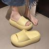 Slippers Eva Non-slip Thick Bottom Summer Stepping On Shit Feeling Indoor Women's Home and Outdoor Wear Deodorant New Cool Slippers