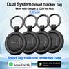 1-4 шт. LiTag Duo Трекер Метка MiLi Умная Метка Поиск Предметов Работает с IOS Google Find Hub Кошелек Ключ Поиск Предмета GPS Локатор