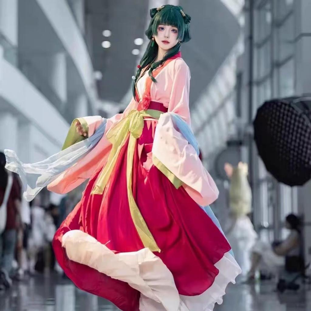 Аниме Кусурия Но Хиторигото Маомао Косплей Костюм Униформа Хэллоуин Вечеринка Аниме Ролевая Игра Наряд для Женщин