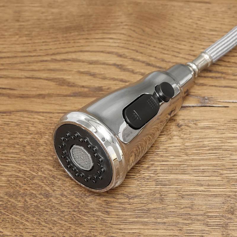 DOUBLE chrome standing kitchen tap
