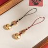Винтажный Привлекающий Богатство Счастливый Брелок Шнурок для Телефона Китайский Стиль Ретро Брелок Подвеска для Сумки Шарм для Камеры Цепочка для Мобильного Телефона