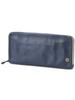 Черный Dakota Black Label Длинный кошелек с круглой молнией 0623503 Belk Series Navy [Dakota Label] DA-623503-60