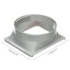 Mobile Air Conditioner Tube Hose Exhaust Pipe Interface Adaptor Duct Connector