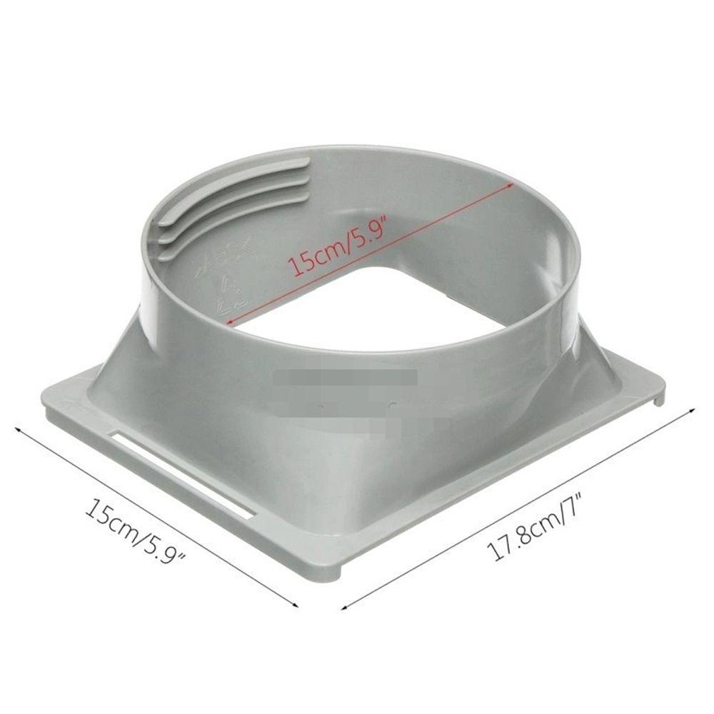 Mobile Air Conditioner Tube Hose Exhaust Pipe Interface Adaptor Duct Connector