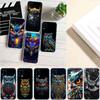 PP15 Мультяшная сова Мягкий прозрачный чехол для телефона для Samsung Galaxy A04 A04S A14 A23 A34 A54 M23 M33 M52 M53
