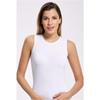 ILKE 2264 Женское боди без рукавов из лайкры с круглым вырезом