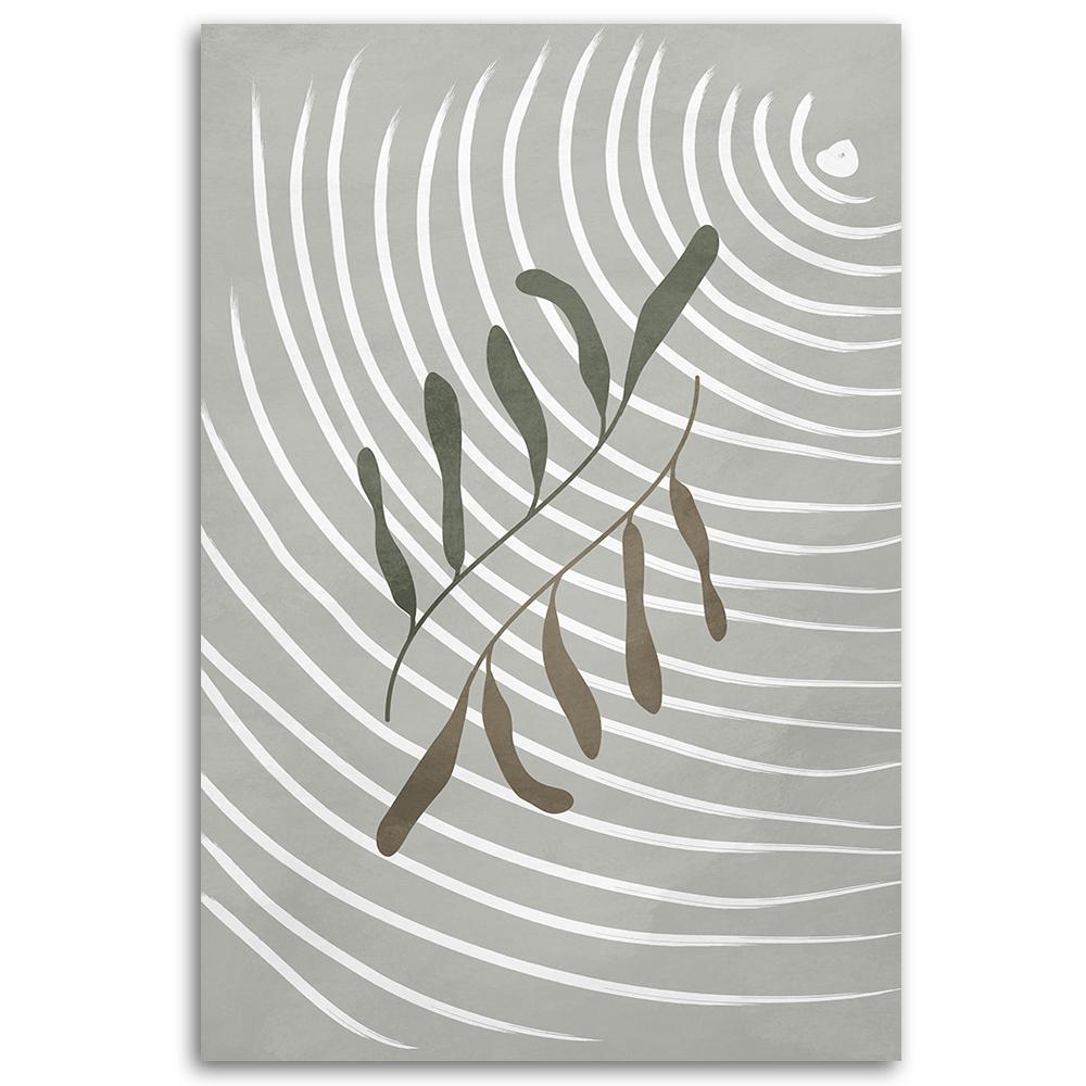Canvas print, Boho lines and branches
