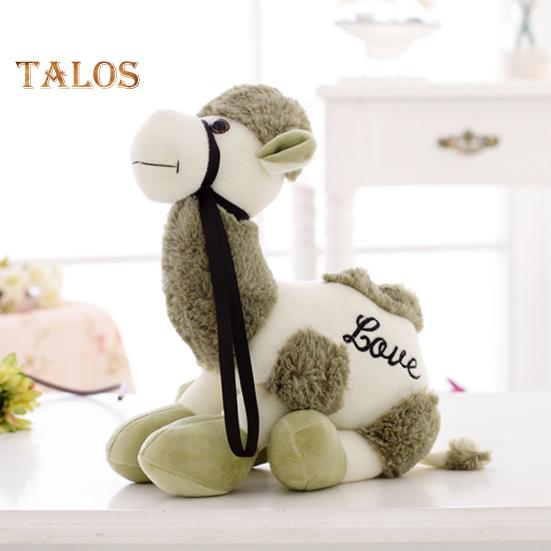 Плюшевая кукла верблюд 30/50 см теплая мягкая игрушка верблюд развивающая игрушка для объятий с животными пустыни многофункциональная подушка для детей домашний декор