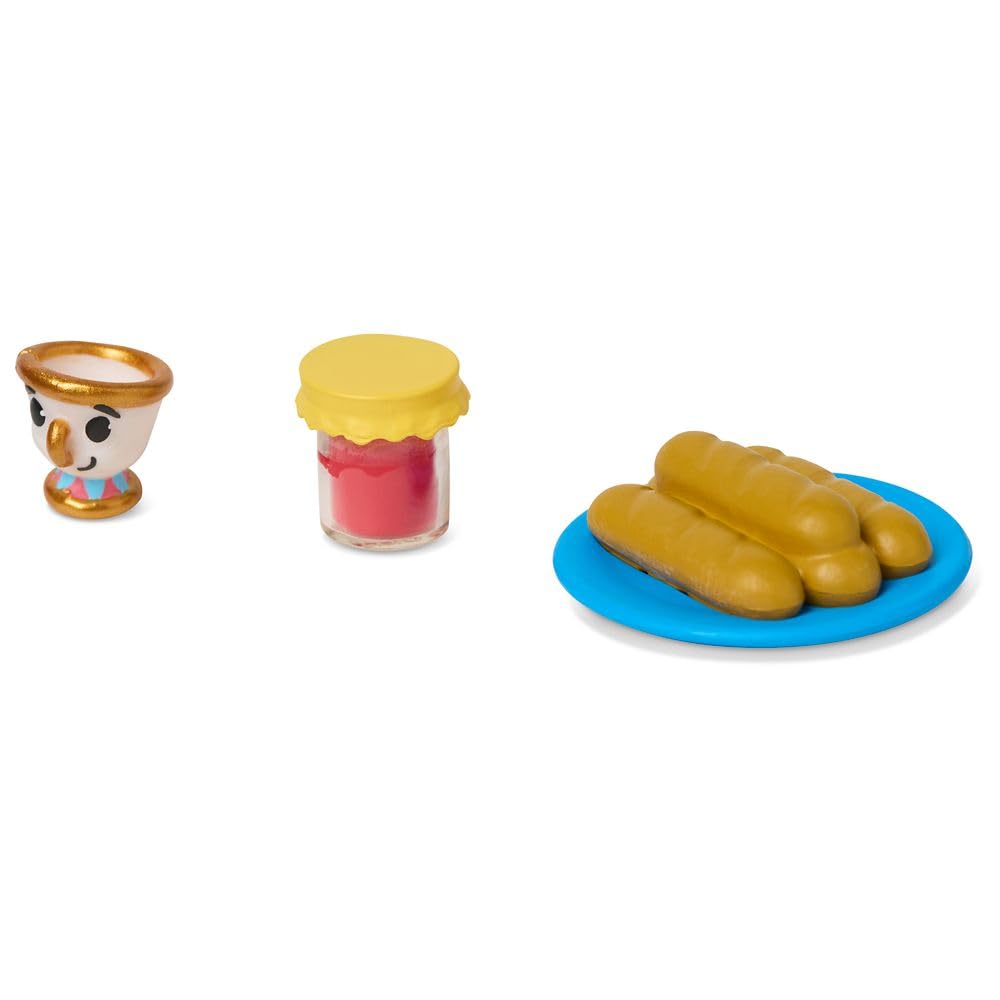 Официальный игровой набор с куклой Белль из «Красавицы и Чудовища» Disney Store, 5 дюймов, Игрушка для девочек, Подарок на день рождения для 4-летней девочки.