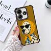 Dalmatian Cute Dog Plating Phone Case For Xiaomi Redmi Note 14 15 Pro Plus 13 12 11 11S 11T 10 9S 9 5G Anti-Fall Airabag Cover