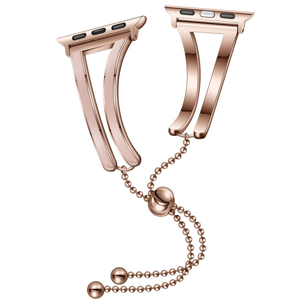 Women strap for Apple watch band 40mm 44mm 49mm 38mm 42mm 45 mm metal bracelet iWatch series 3 4 5 se 6 7 8 9 ultra 2 45mm 41mm