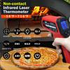 Промышленный электронный термометр с ЖК-дисплеем, бесконтактный -50~600°C, цифровой лазерный измеритель температуры, инфракрасный термометр с лазерной точкой