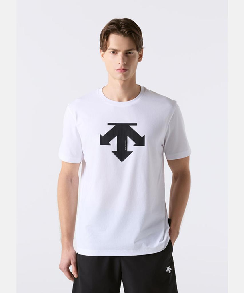 DESCENTE Футболка с коротким рукавом Tough Spirit Белая Sr323Uts72 (Тип C)