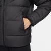 Nike Мужская зимняя короткая пуховая куртка с капюшоном, спортивная ветрозащитная куртка