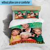 3PCS Golden laday Friendship 3pcs Bedding,Including 3PCS Duvet Cover And 2pcs Pillowcases Perfect for Christmas,Ideal for Bedroom, Dormitory