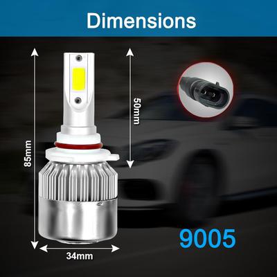 Автомобильные лампы LED H7 H4 H11 H1 H3 H13 880 9004 9007 9003 HB3 HB4 H27 9005 9006 LED 6000K 8000K Автомобильные фары Свет