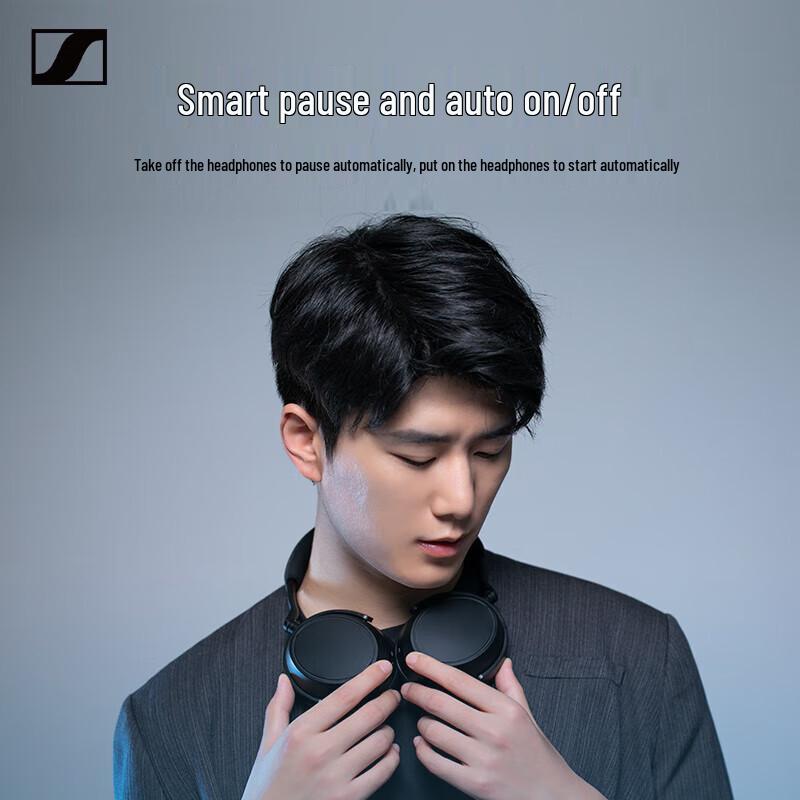 Беспроводные наушники Sennheiser MOMENTUM 4 с шумоподавлением