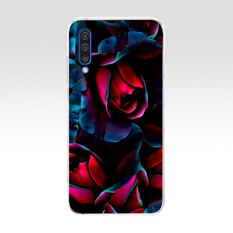 Чехол для Samsung Galaxy A50 A 50, цветной защитный чехол с принтом кота, мягкие силиконовые чехлы из ТПУ для Galaxy A50, Fundas Coque Capa