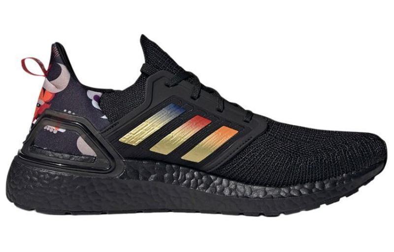 Men's Sneakers adidas Ultra Boost 2020 Chinese New Year (2021) Core Black/Gold Metallic-Collegiate Purple