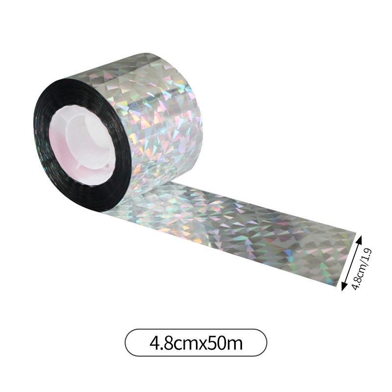 50/80 м Лазерная отпугивающая лента от птиц Двусторонняя светоотражающая лента Инструменты для ловли птиц для садоводства на открытом воздухе Средство для борьбы с птичьими вредителями