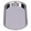 Small Plate Oval Thickened Stainless Steel MultiPurpose Storage Tray for Home Bathroom(S )